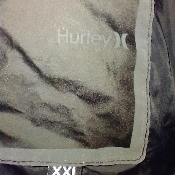 Hurley Full Zip Long Sleeve Hooded Jacket Coat Men's sz XXL. - Picture 4 of 9
